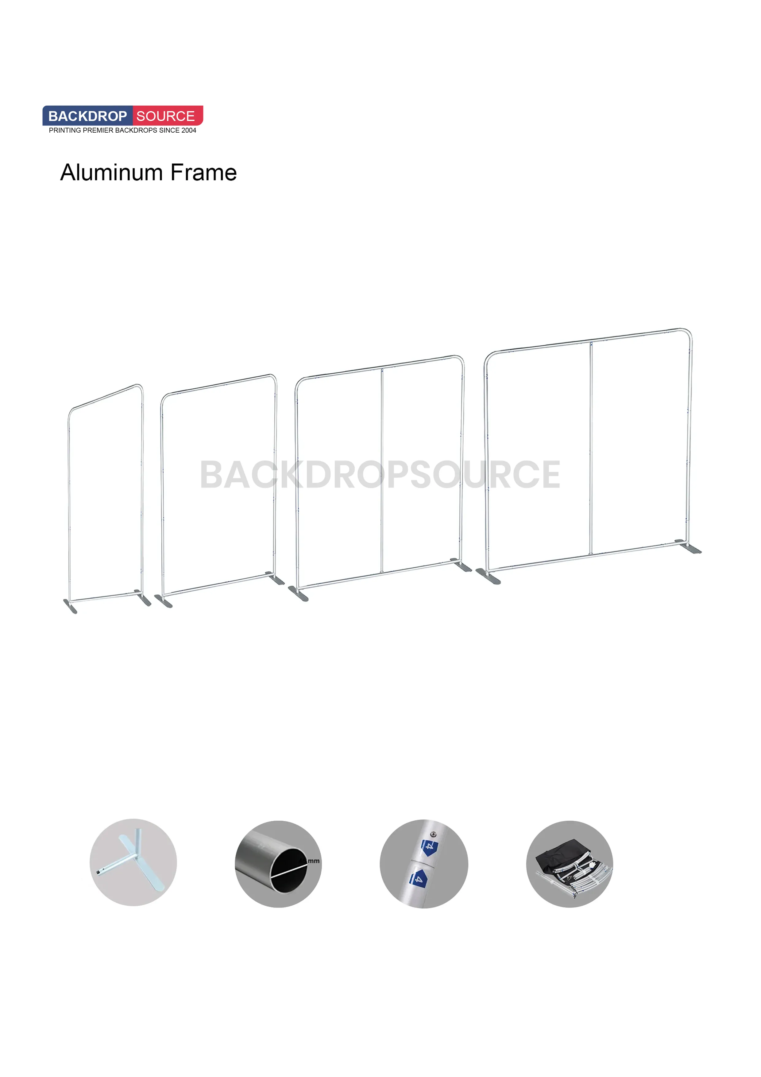 Portable Exhibit Display - Inclined