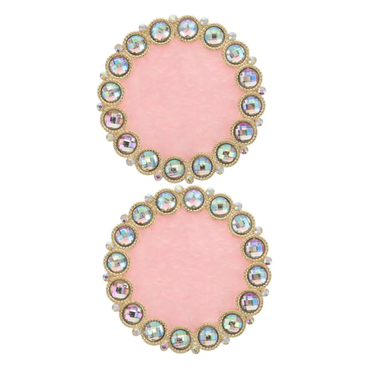 Portable Manicure Mixing Palette 2pcs Resin Nail Art Plate Nail Art Mixing Bar