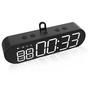 Portable Multifunctional Gym Timer USB Fitness Sports Interval Workout Timer Alarm Clock for Home Gym Garage Fitness gym timer clock for Home Gym Garage Scoreboards & Timers