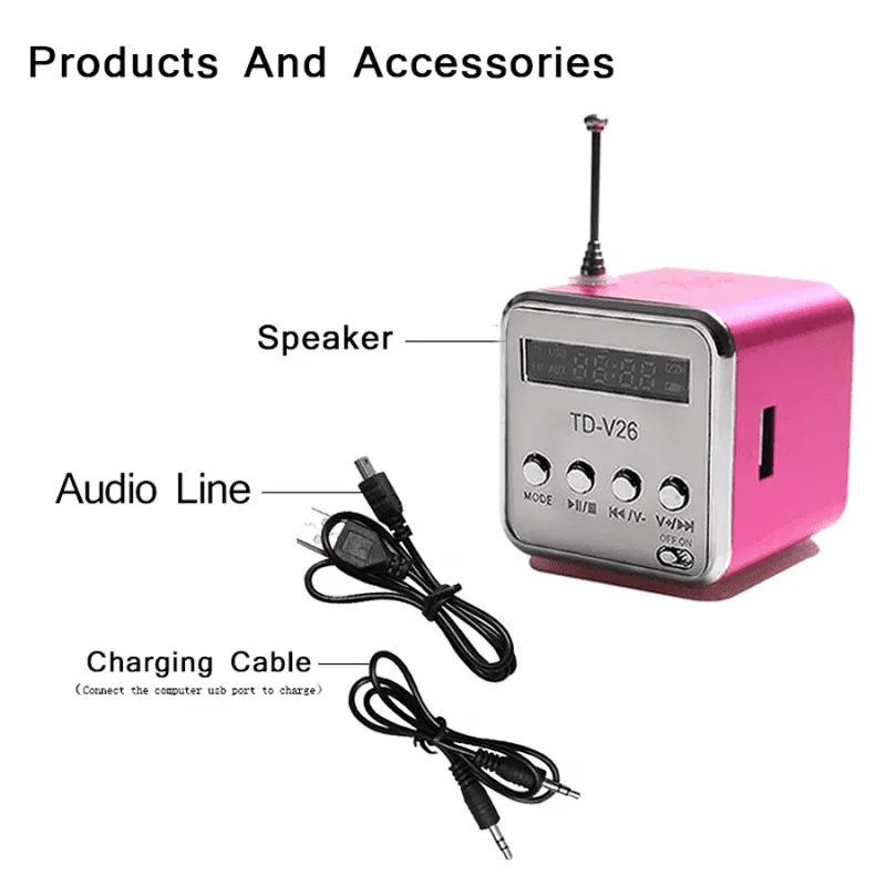 Portable Radio Speaker