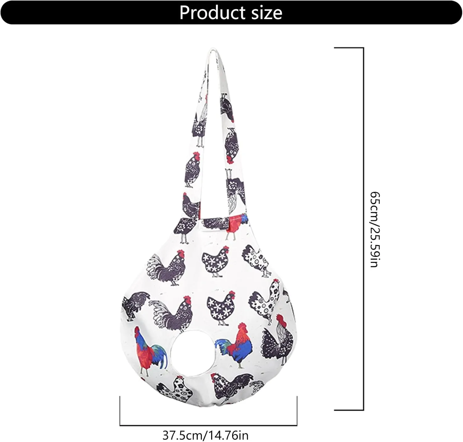 Poultry Transport Holder Bag Chicken Travel Bag Duck Carry Bag with Handle for Outdoor Activity