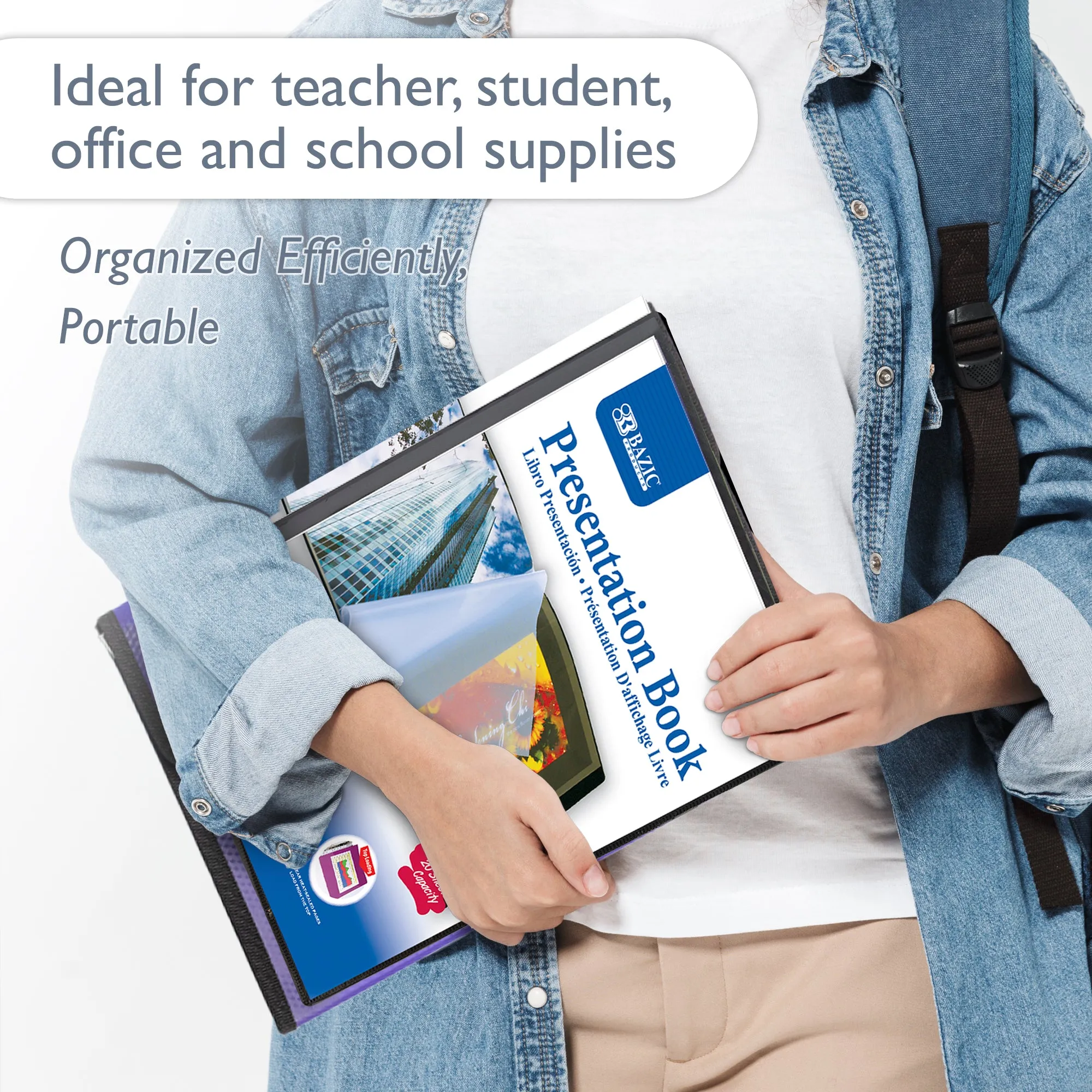 Presentation Book 10-Pockets