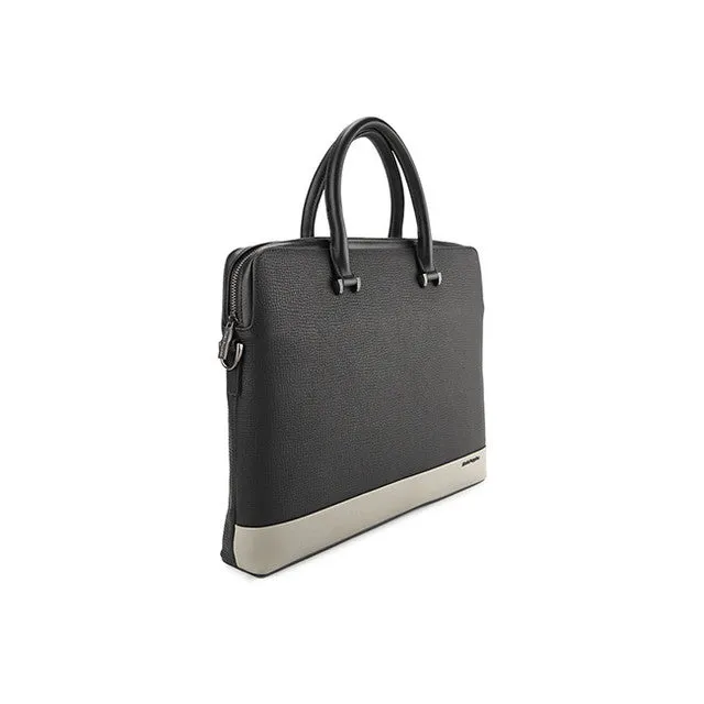 Preston Document Bag In Black