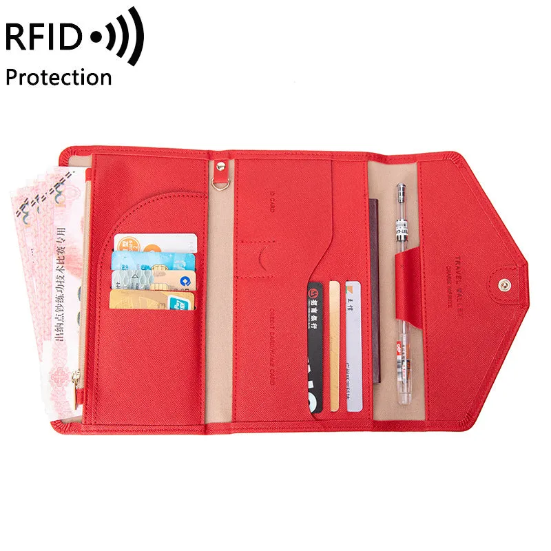Printing Leather Goods Document Passport Jacket Card Holder
