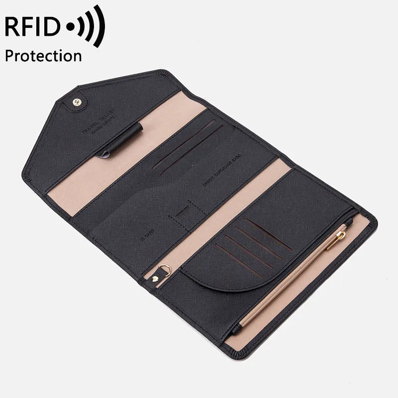 Printing Leather Goods Document Passport Jacket Card Holder