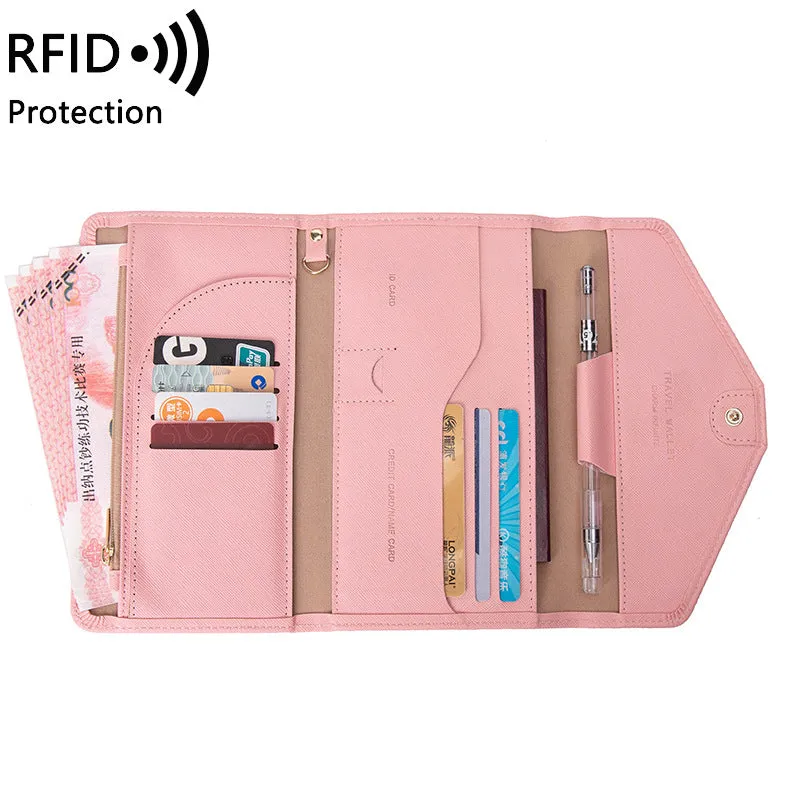 Printing Leather Goods Document Passport Jacket Card Holder