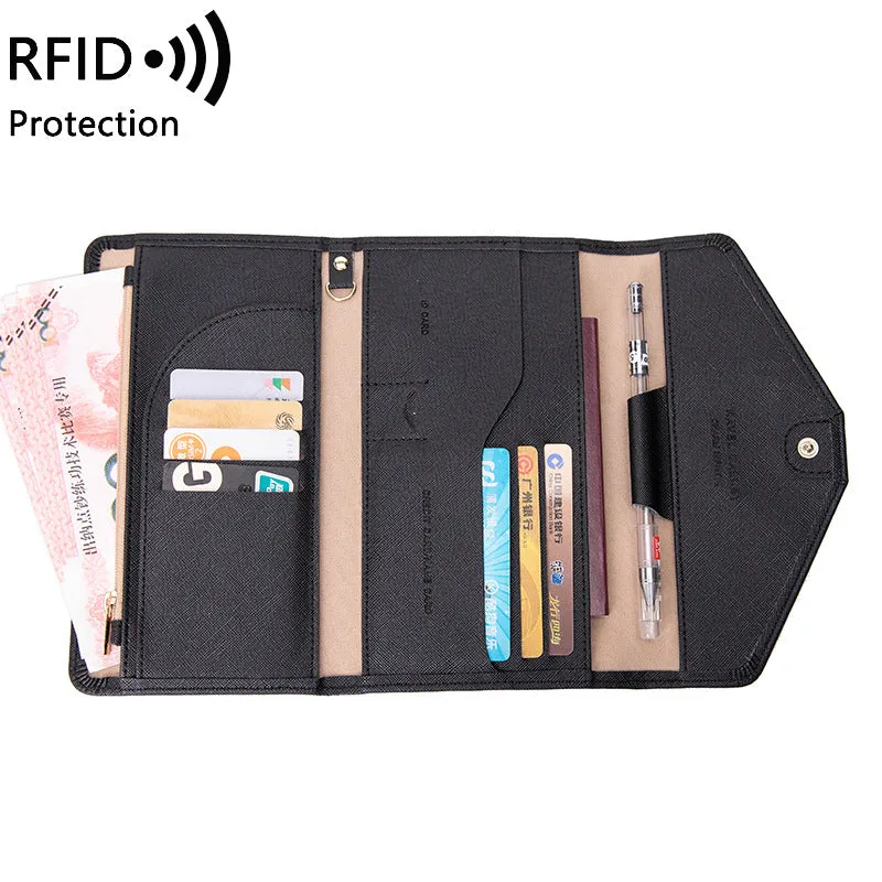 Printing Leather Goods Document Passport Jacket Card Holder