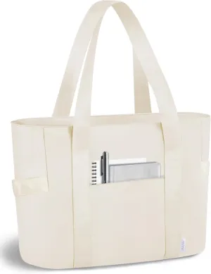 Prite Tote Bag for Women Weekender Bag with Laptop Compartment for Work Nurse Travel Gym