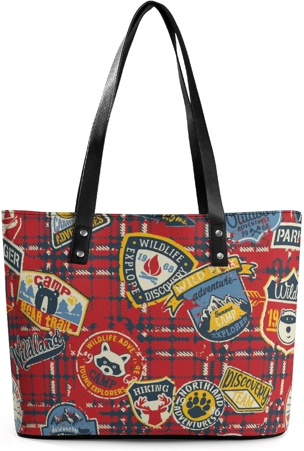 PU Leather Shoulder Bag for Women Beach Tote Bag Aesthetic Tote Bag Hippie Bag Clutch Bag