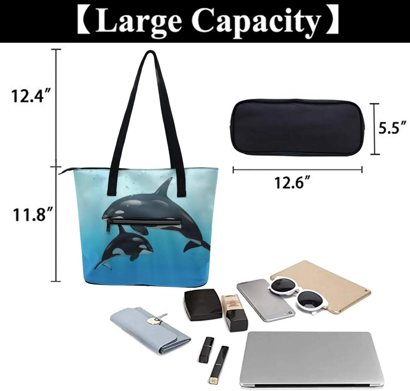 PU Leather Shoulder Bag for Women Beach Tote Bag Aesthetic Tote Bag Hippie Bag Clutch Bag