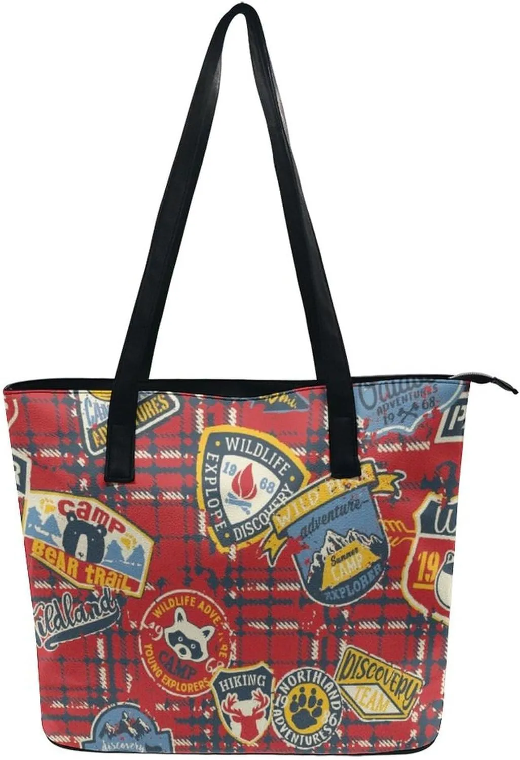 PU Leather Shoulder Bag for Women Beach Tote Bag Aesthetic Tote Bag Hippie Bag Clutch Bag