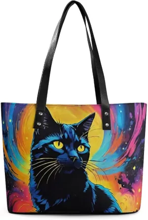 PU Leather Shoulder Bag for Women Casual Tote Handbag Large Shoulder Bag Work Fashion Women Purse Shopping Bag