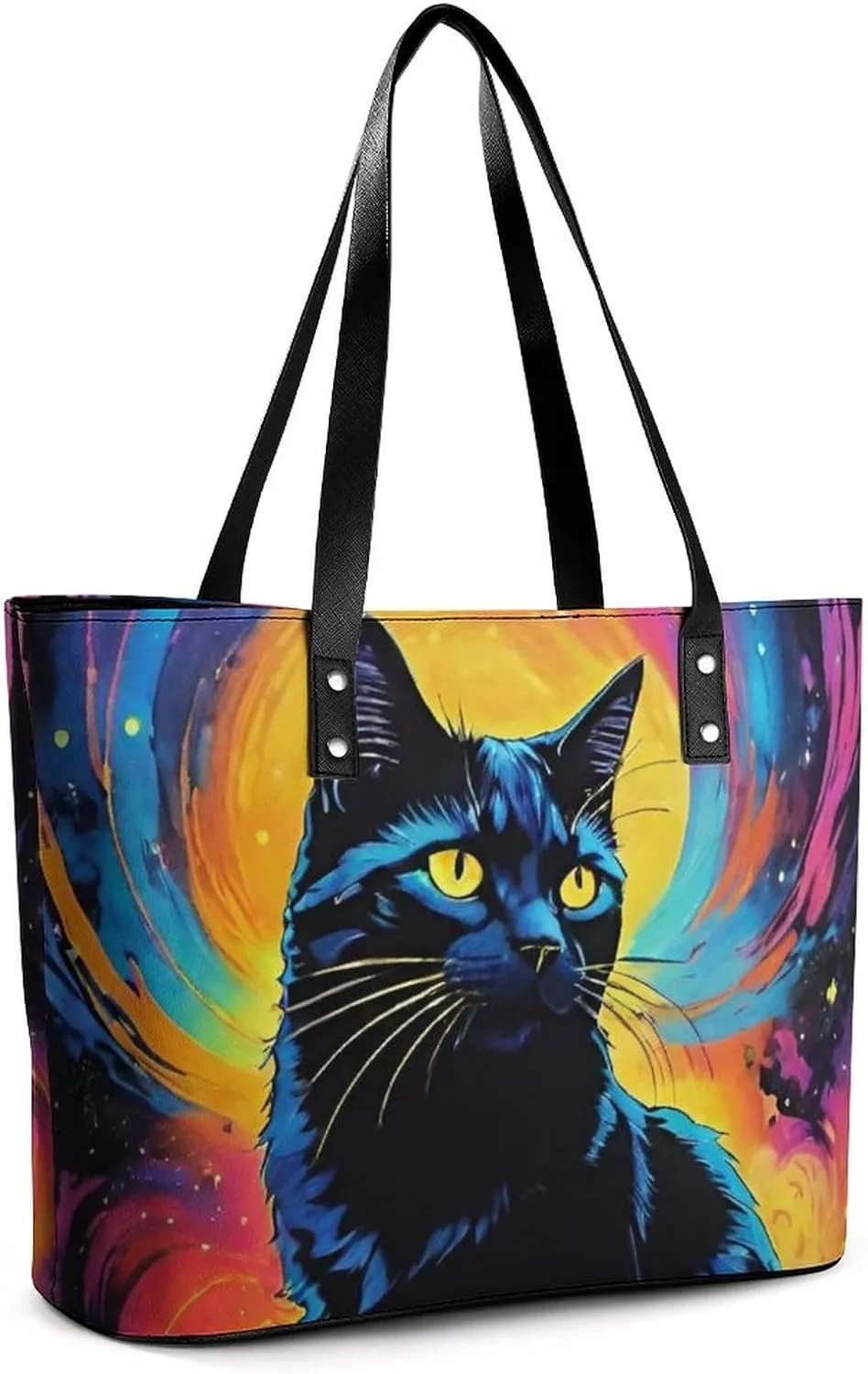 PU Leather Shoulder Bag for Women Casual Tote Handbag Large Shoulder Bag Work Fashion Women Purse Shopping Bag