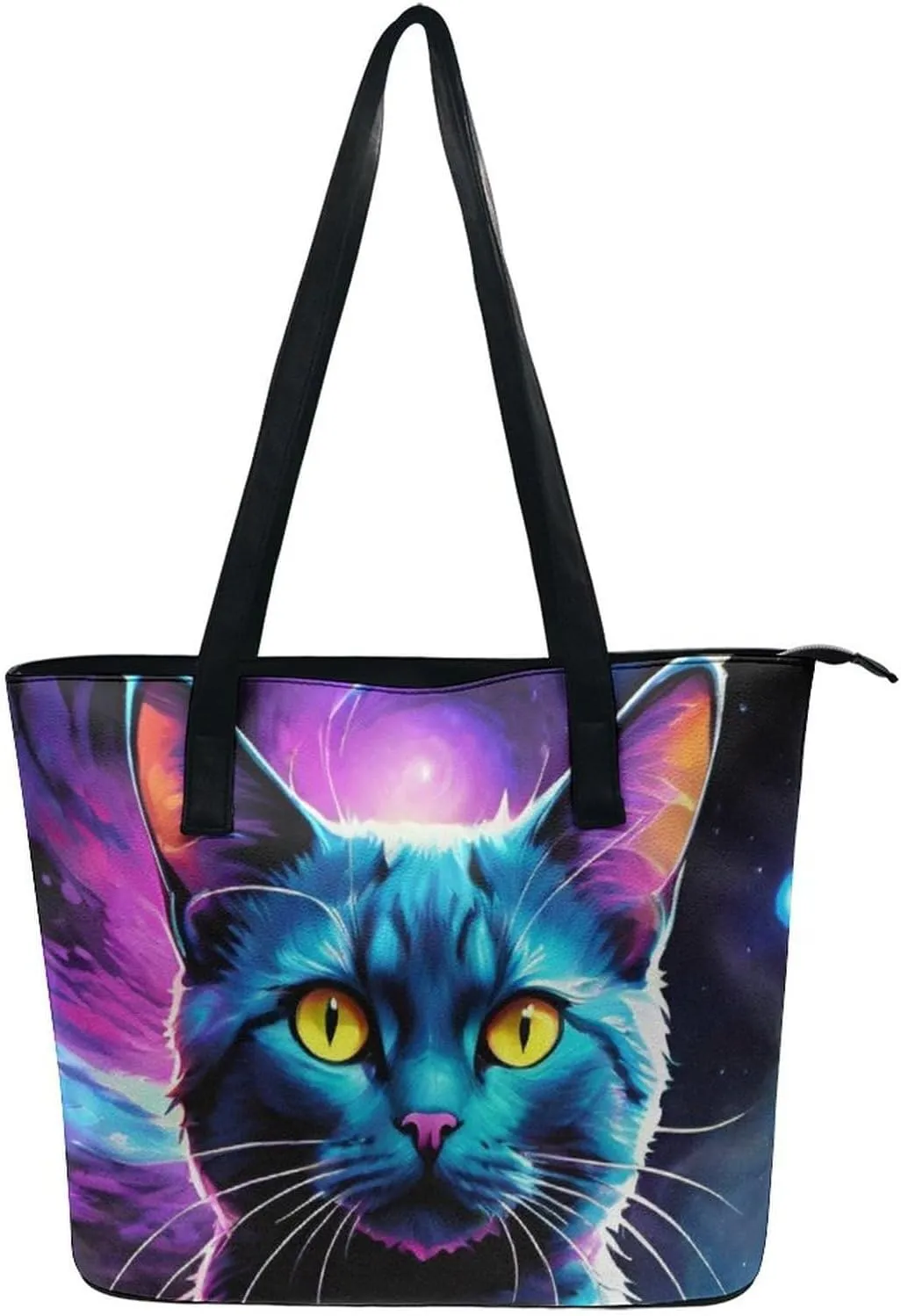 PU Leather Shoulder Bag for Women Casual Tote Handbag Large Shoulder Bag Work Fashion Women Purse Shopping Bag