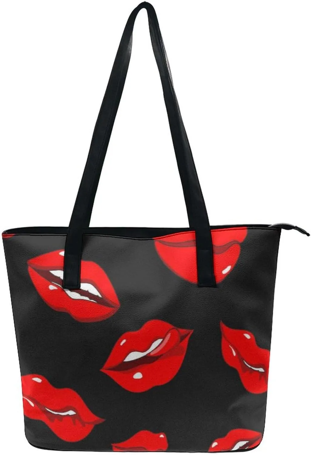 PU Leather Shoulder Bag for Women Casual Tote Handbag Large Shoulder Bag Work Fashion Women Purse Shopping Bag