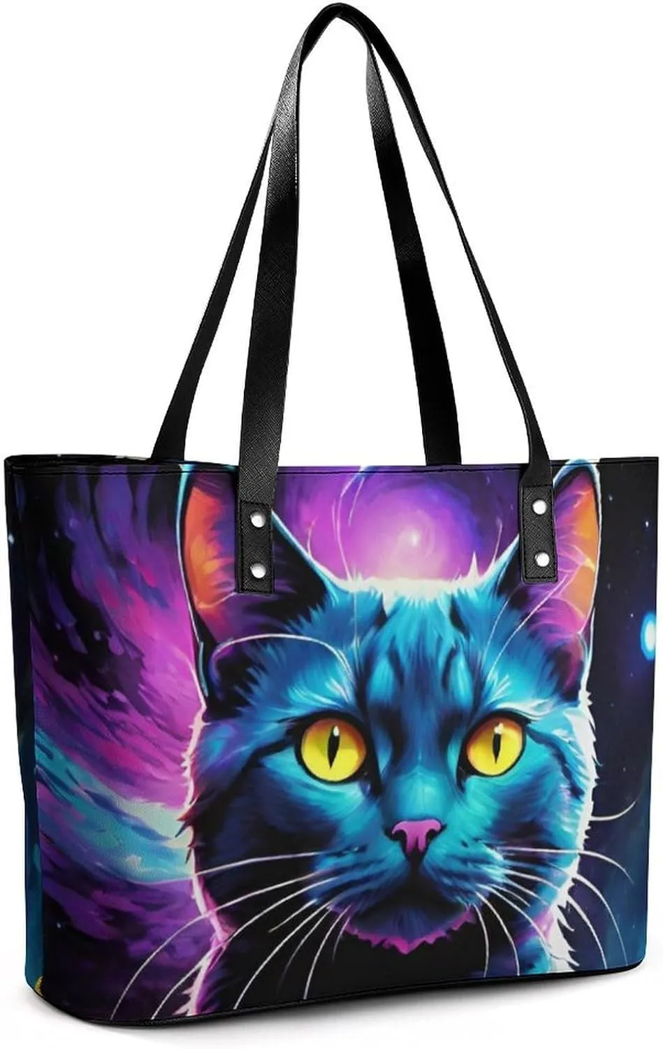 PU Leather Shoulder Bag for Women Casual Tote Handbag Large Shoulder Bag Work Fashion Women Purse Shopping Bag