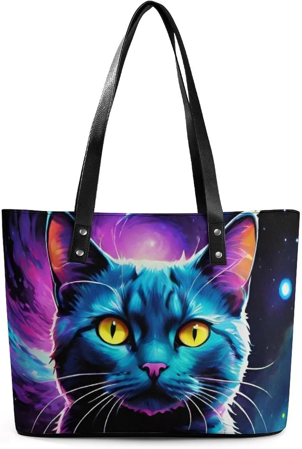 PU Leather Shoulder Bag for Women Casual Tote Handbag Large Shoulder Bag Work Fashion Women Purse Shopping Bag