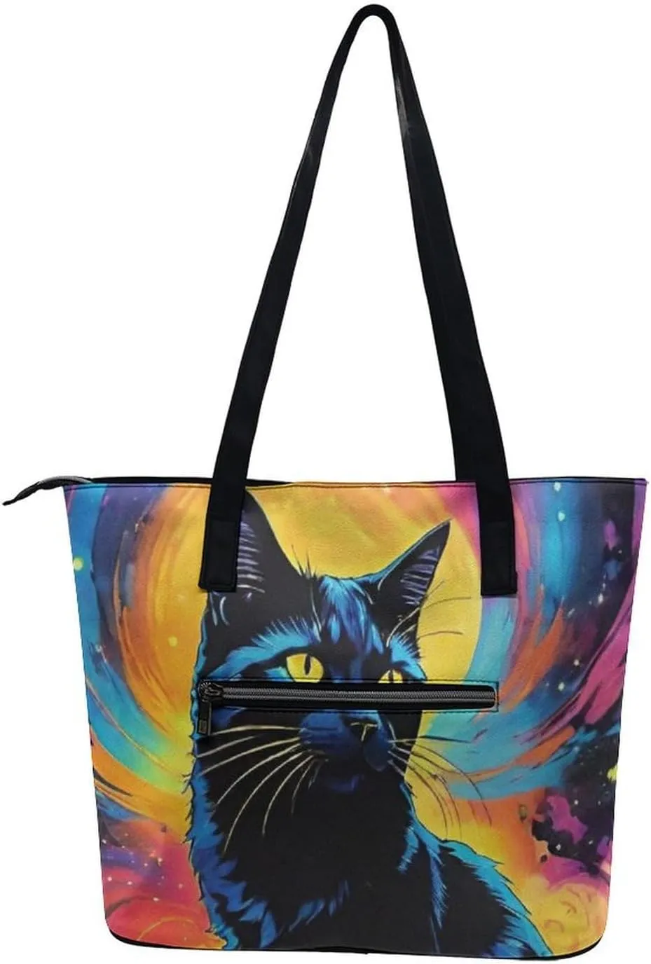 PU Leather Shoulder Bag for Women Casual Tote Handbag Large Shoulder Bag Work Fashion Women Purse Shopping Bag