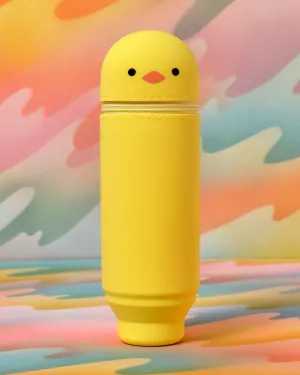 Punilabo Stand Up Pen Case - Yellow Chick