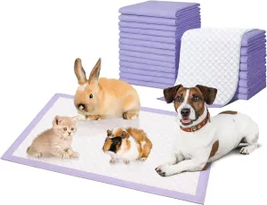 Puppy Pads - Disposable Dog Training Pee Pads 23.6' x 35.4' - 25 Count Size L Underpads for Dogs - Ultra Absorbent, Breathable, Leak Proof - Floor Protection, Odor Eliminating