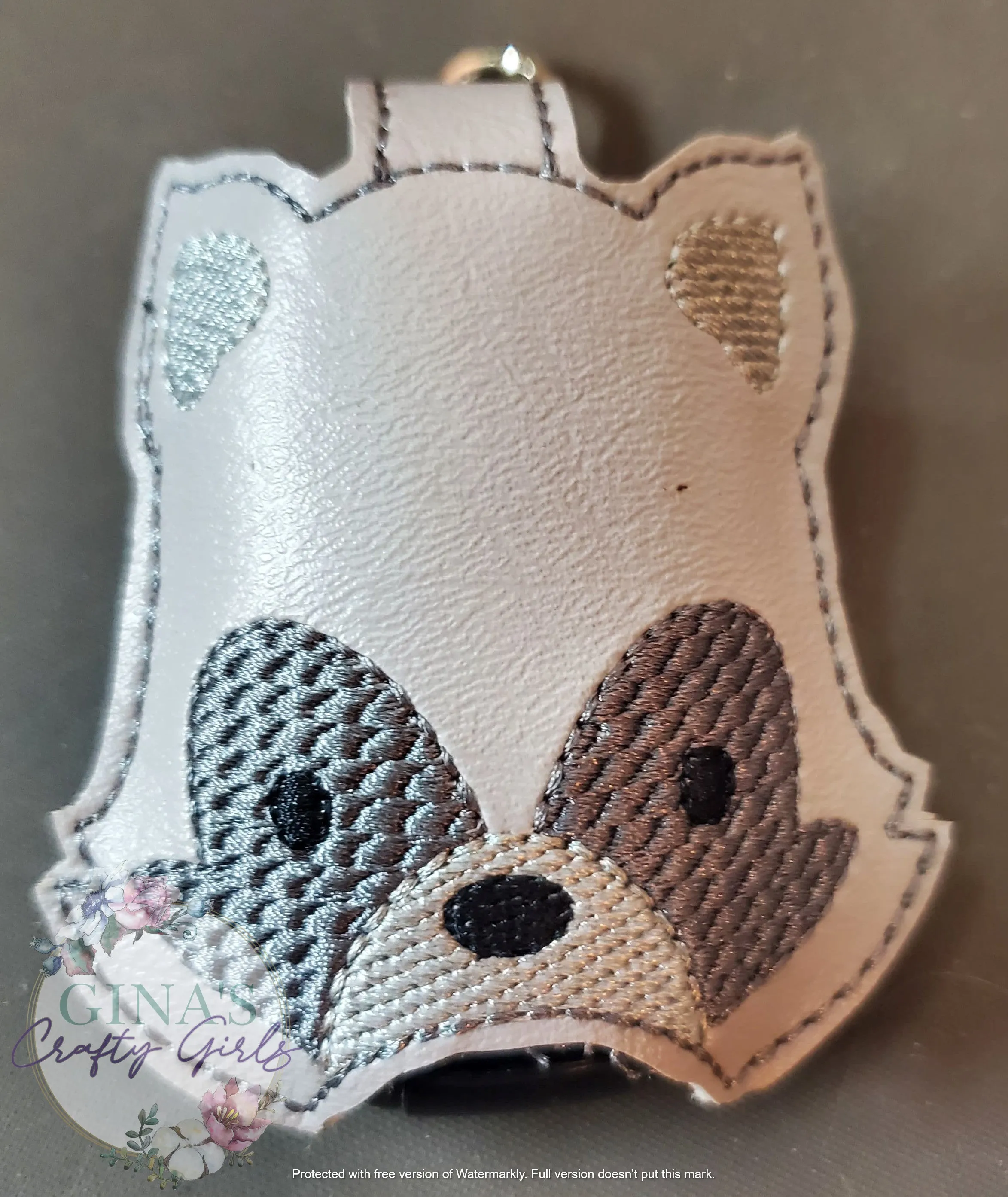 Raccoon Hand Sanitizer Holder