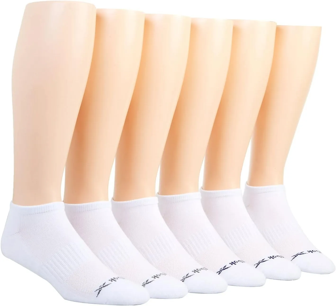 Reebok PERFORMANCE TRAINING 6 PAIRS LOW CUT SOCKS SHOE SIZE 6-12.5