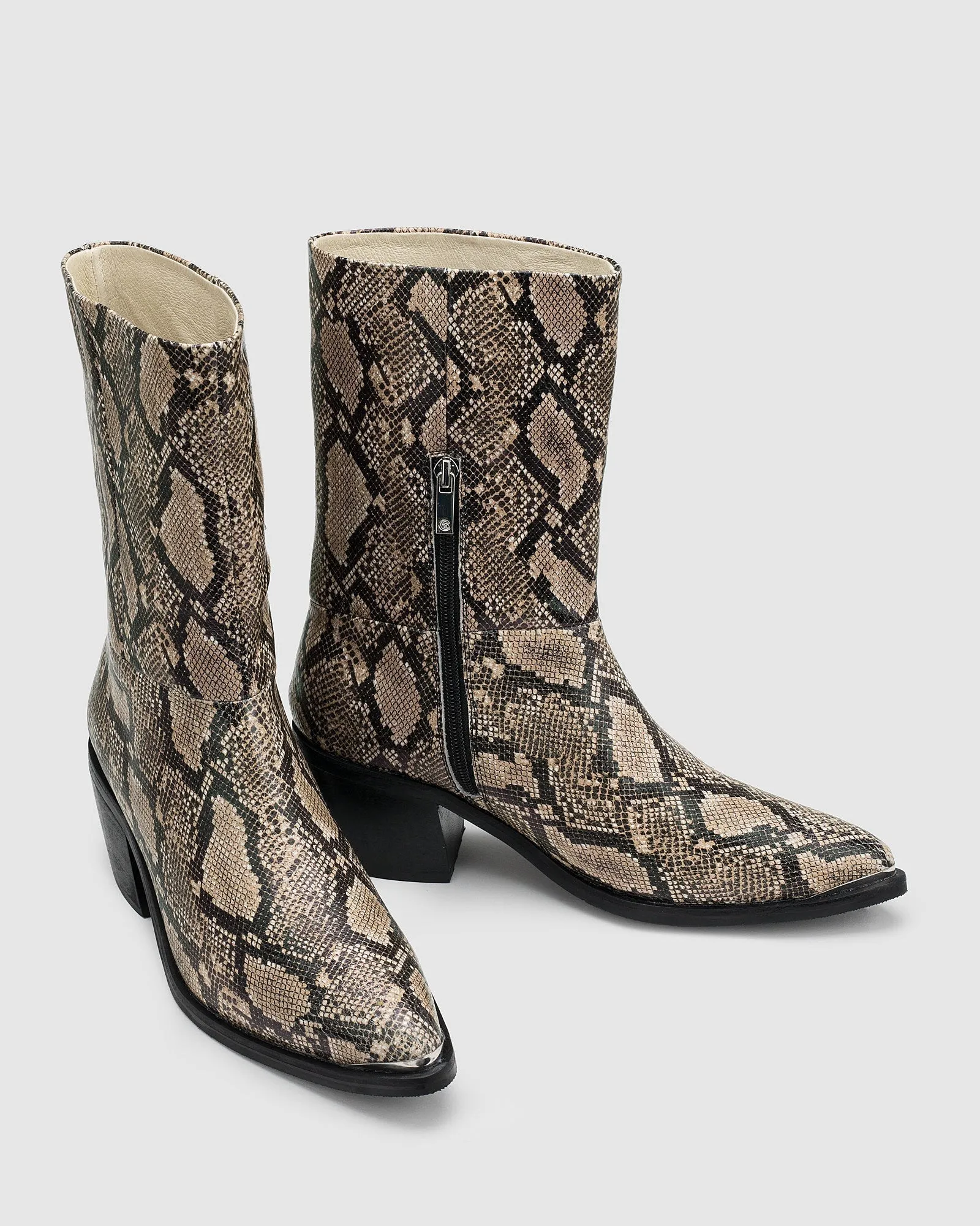 Retreat Boot - Natural Snake