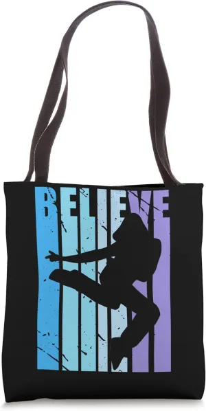 Retro Street Dancing Motivational Inspiring HipHop COol Tote Bag