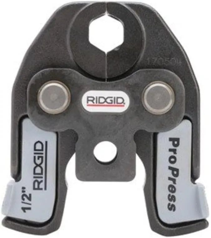 RIDGID 16958 1/2" ProPress Jaw for Compact Series Press Tools, Lightweight and Compact Press Tool Jaw for 1/2" Copper Press Connections