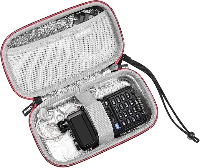 RLSOCO Hard Case for BAOFENG BF-F8HP/UV-5R/BF-888S/UV-82 Dual Band Handheld Two-Way Radio (Case Only)