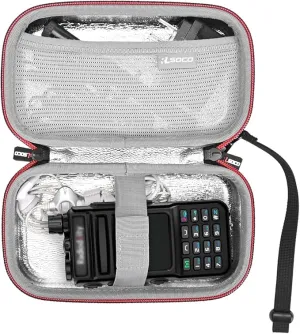 RLSOCO Hard Case for Radioddity GM-30 & Radtel RT-890/RT-490/RT-590/RT-690/RT-470 Handheld Amateur Radios (Case Only)