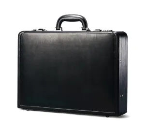 Samsonite Bonded Leather Attache 15.6 Black One Size U2