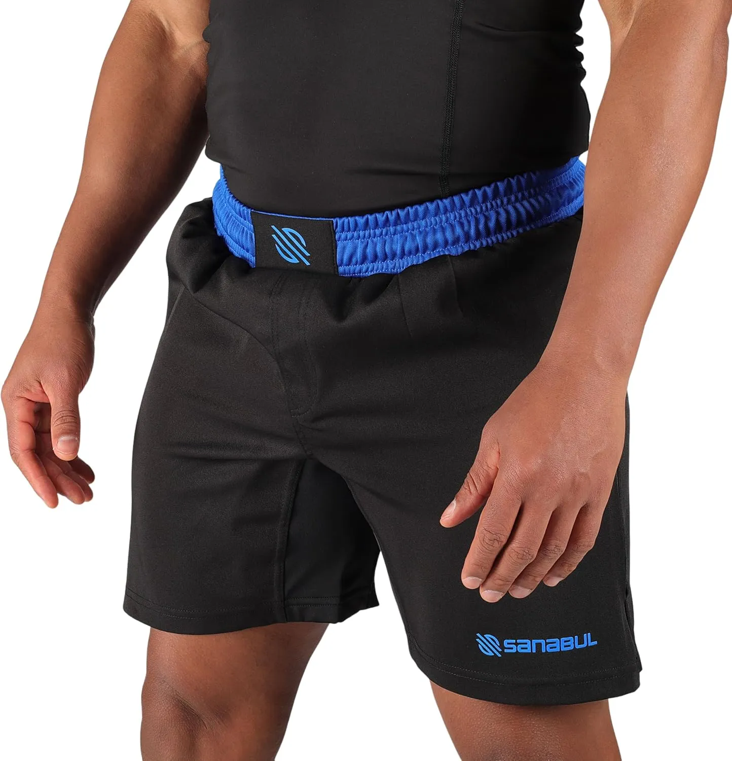 Sanabul Essential MMA Shorts for Men Boxing No Gi Jiu Jitsu Grappling BJJ Shorts