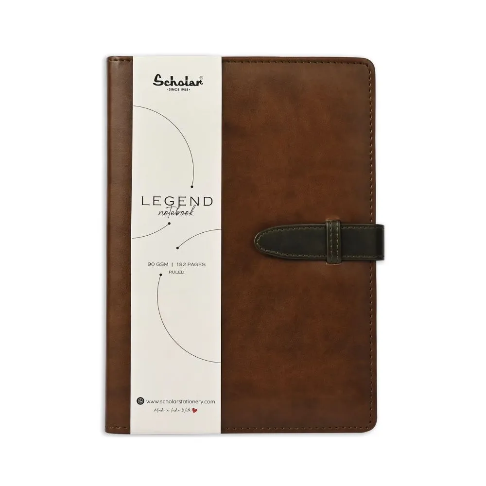 SCHOLAR, Notebook - Legend | A5 | 192 Pages | 90 gsm.