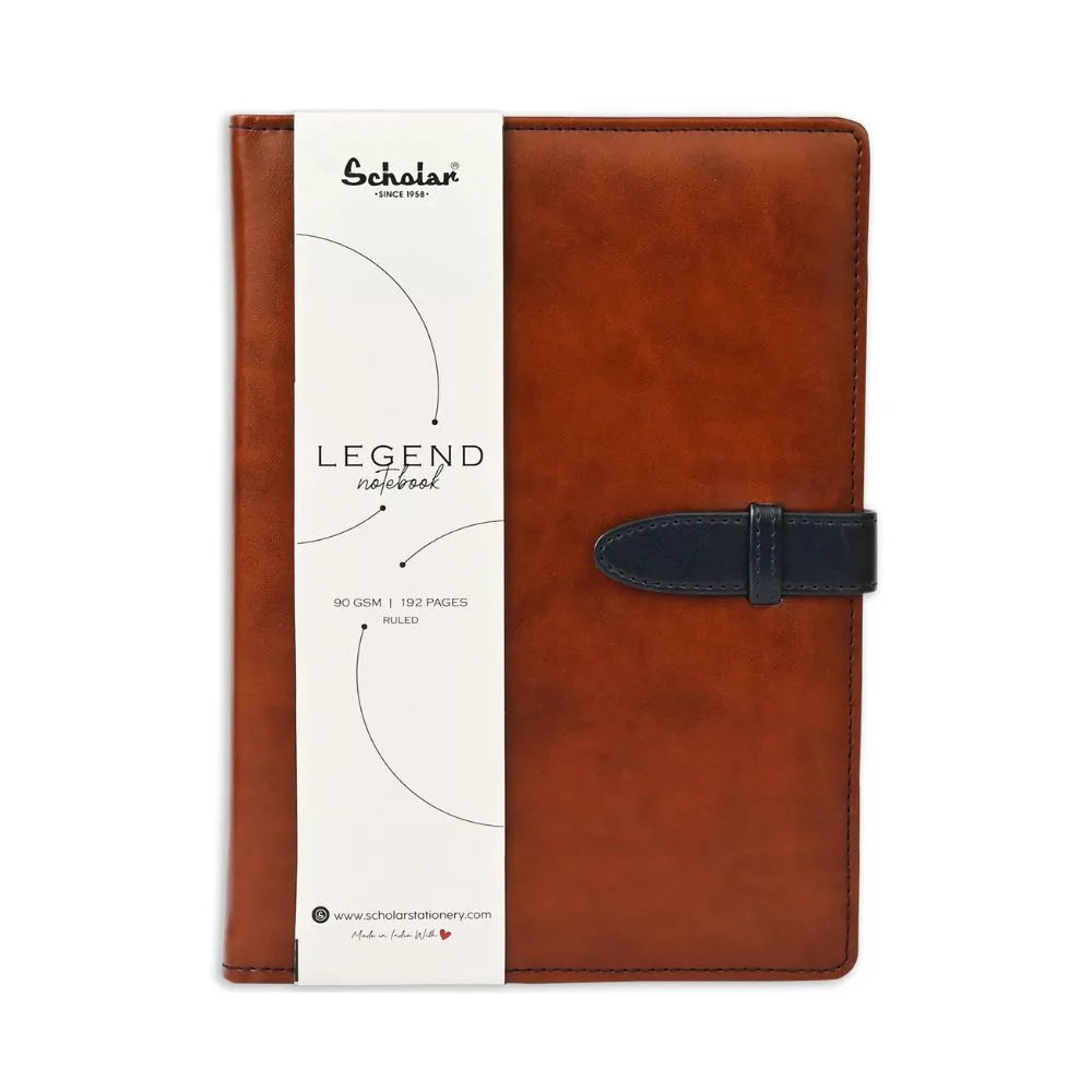 SCHOLAR, Notebook - Legend | A5 | 192 Pages | 90 gsm.