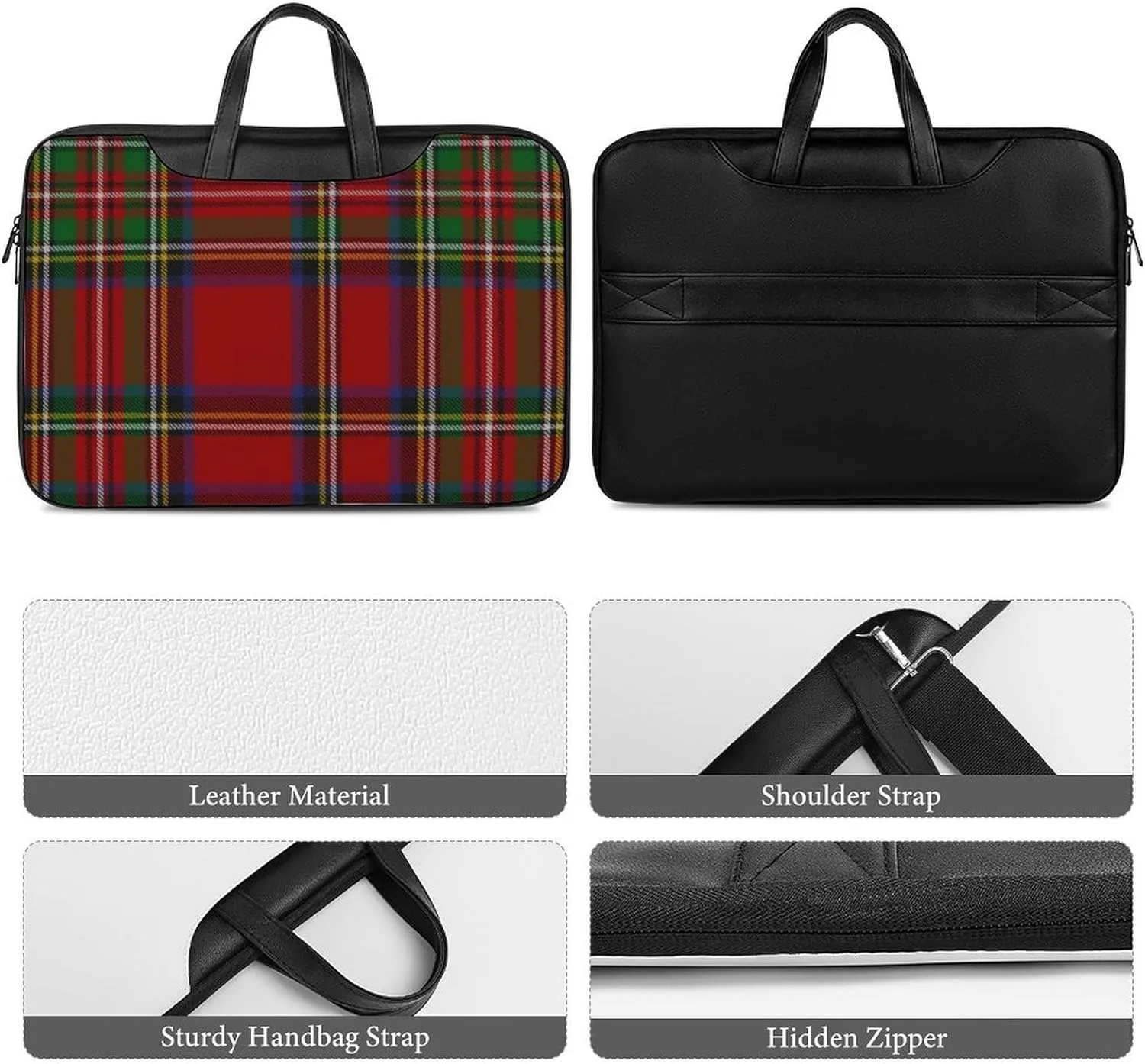 Scottish Clan Home Hume Handheld Single Shoulder Crossbody Laptop Bag Unisex