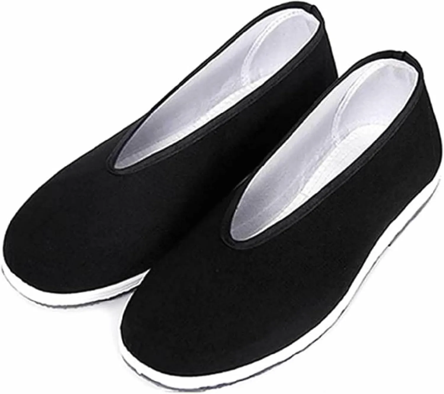 Shoes8teen Men's Martial Art Kung Fu Tai Chi Rubber Sole Canvas Shoes