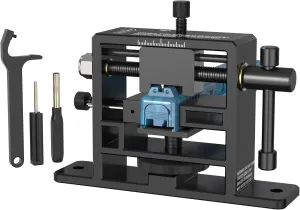 Sight Pusher Tool with Tool Kit, Universal Sight Pusher Heavy Duty for Handguns Front Rear Sight Removal Adjustment, Sight Pusher Tool with Adjustable Base, Compatible with Square Slides