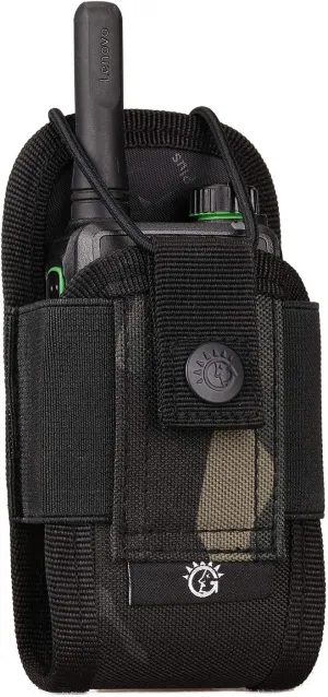 SINAIRSOFT Nylon Radio Holster, Universal Radio Case Lightweight Military Interphone Storage Bag Pouch for Molle System Walkie Talkies Holster Accessories