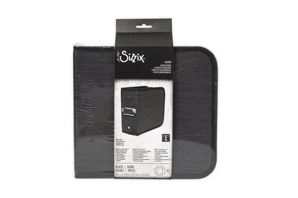 Sizzix Accessory - Die Storage Binder, Small, Black inspired by Tim Holtz