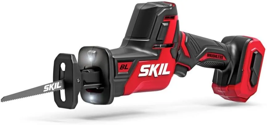 SKIL PWR CORE 20 Brushless 20V Compact Reciprocating Saw Tool Only-RS5825B-00