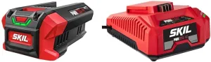 Skil PWRCore 40 4.0Ah Lithium Battery and PWRJump PWRCore 40 150W 40V Rapid Charger Bundle