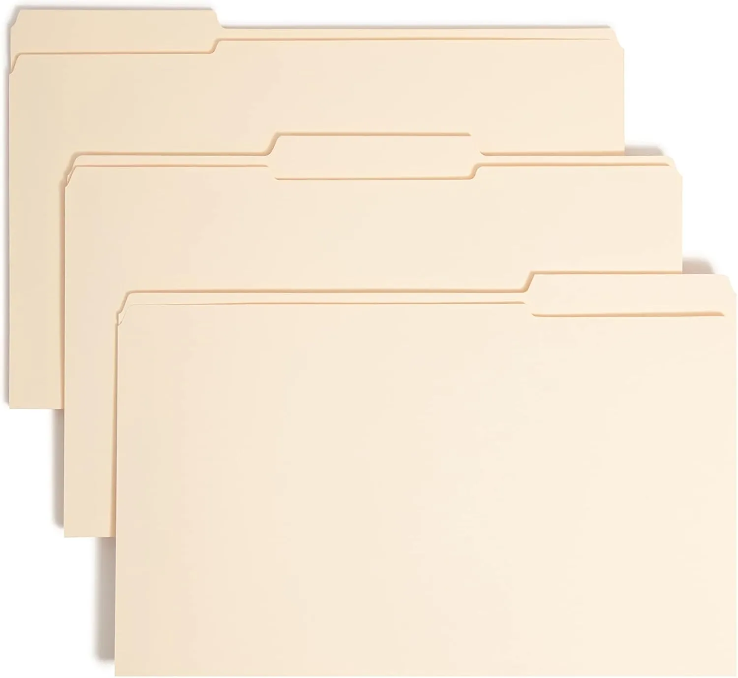 Smead Fastener File Folder, 2 Fasteners, Reinforced 1/3-Cut Tab, 1-1/2" Expansion, Legal Size, 50 per Box (19595) (Pack of 1)