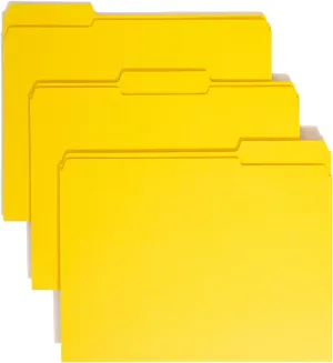 Smead File Folder, Reinforced 1/3-Cut Tab, Letter Size, Yellow, 100 per Box (12934)