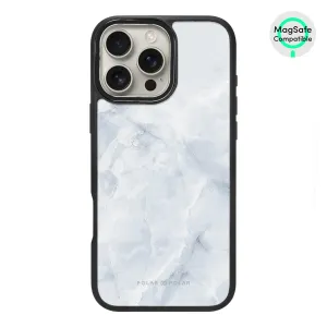 Snow Mountain - iPhone 16 Pro Max Frosted Black Bumper MagSafe Case