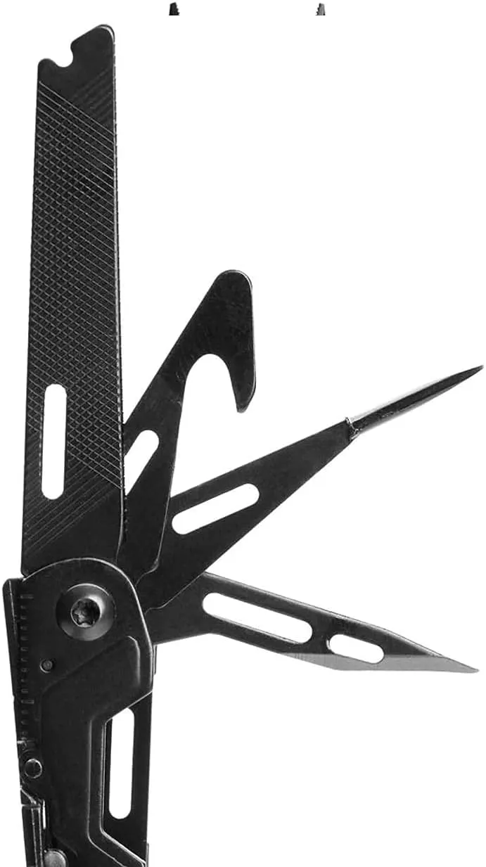 SOG 18-Tool PowerPint Mini Compact Stainless Steel Multi-Tool & 18.25" Folding Survival Shovel with Saw Edge and Carry Case