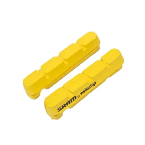 Sram Red Force Insert Carbon-Yellow Swiss Pair