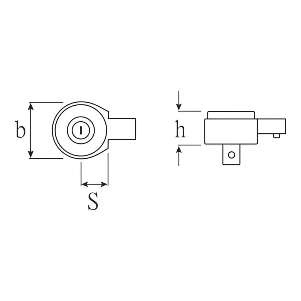 Stahlwille 58250010 Fine Tooth Ratchet Insert, for 1/2" Sockets, 60 Teeth for Precise Work, Fits 9x12mm Wrenches, 100 Nm Max Torque, Reversible, Made in Germany.