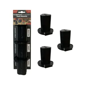StealthMounts Tool Mounts for Milwaukee M12 Tools (3 Pack)