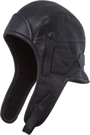 Sterkowski Karelia Genuine Leather Aviator Trapper Cap